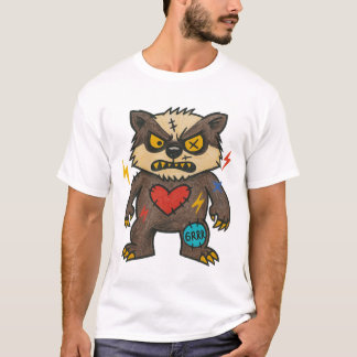 GRRR Grävling — Ilsken & Bedårande T Shirt