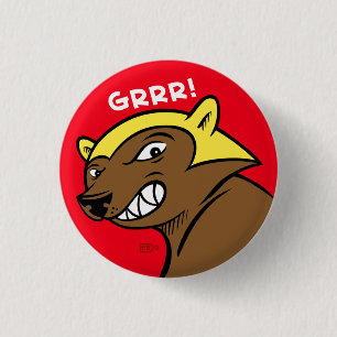 GRRREN! Klämma fast Knapp