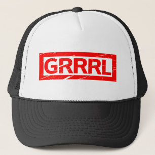 Grrrl Frimärke Keps