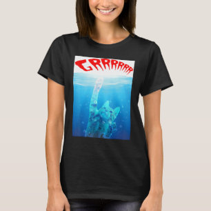 Grrrr Katt Söt Kattunge Kattparodi T Shirt