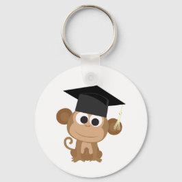 Gruaduation Monkey Nyckelring