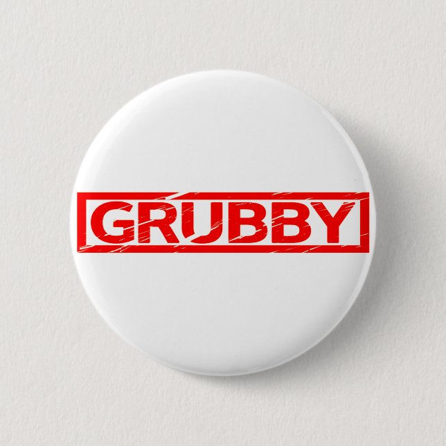 Grubby Frimärke Knapp (Framsida)