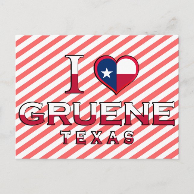 Gruene, Texas Vykort (Framsida)
