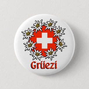 Gruezi klämmer fast knapp
