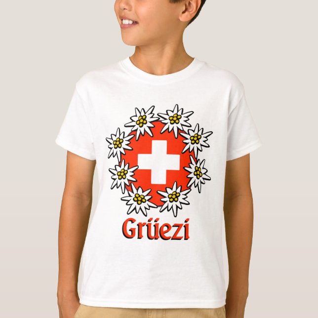 Gruezi lurar utslagsplatsen tee shirt (Framsida)