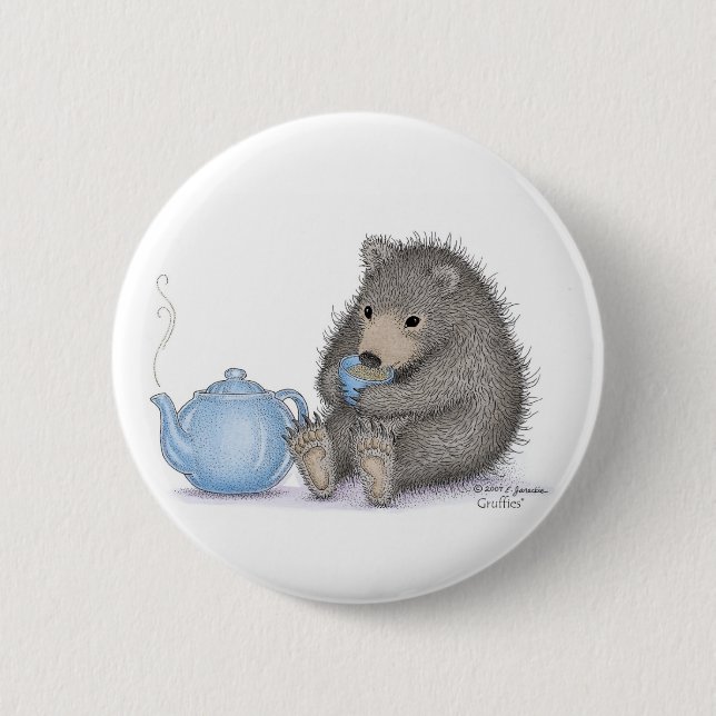 Gruffies®en - Pinback knäppas Knapp (Framsida)