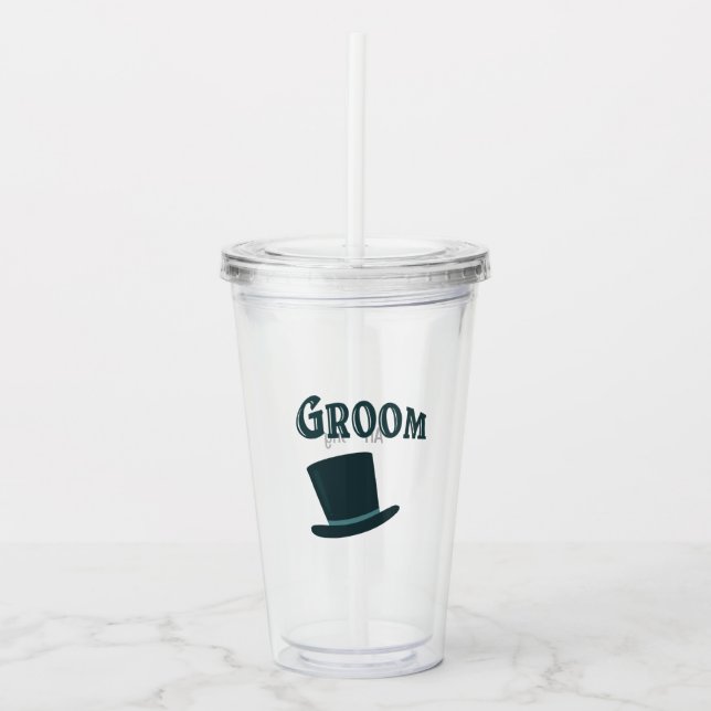 GRUM med anpassat namn Take Away Mugg (Framsida)