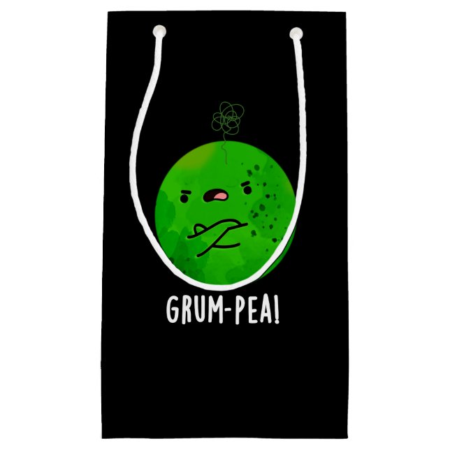 Grum-pea Funny Veggie Pun Mörk BG (Framsidan)