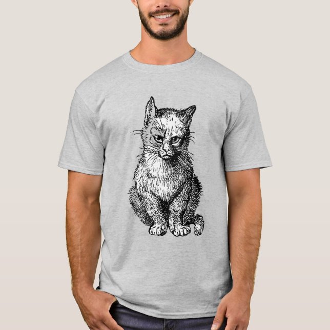 Grumby Cute animal manar T-Shirt (Framsida)
