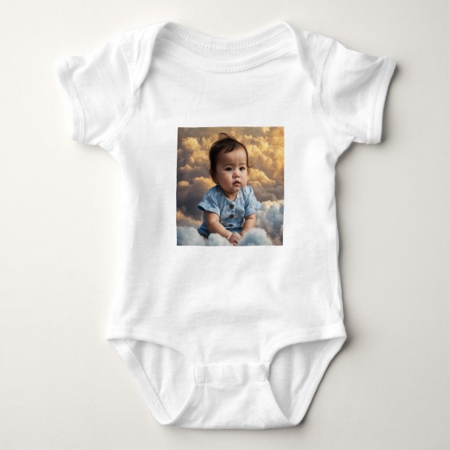 grumlig baby t shirt (Framsida)