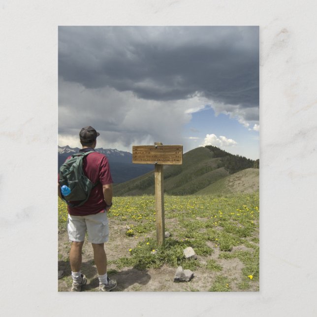 grumlig bana vykort (Framsida)