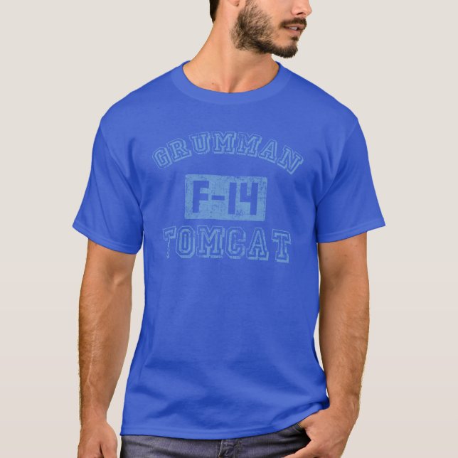 Grumman F14 Tomcat Tee Shirt (Framsida)