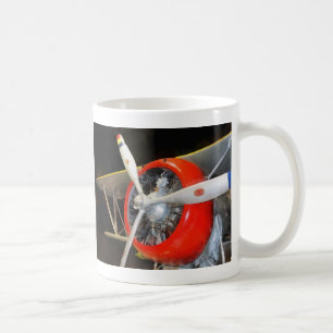 Grumman F3F-2 dubbeldäckare Kaffemugg