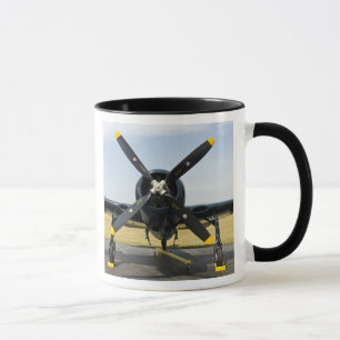 Grumman F8F Bearcat Marinflygplan på Mugg