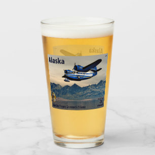Grumman G-21 Goose Alaska Postage Glaskopp