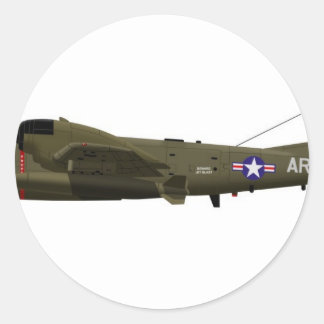Grumman OV-1 Mohawk Runt Klistermärke