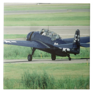 Grumman TBF/TBM Avenger flottilj torpedflygplan Kakelplatta