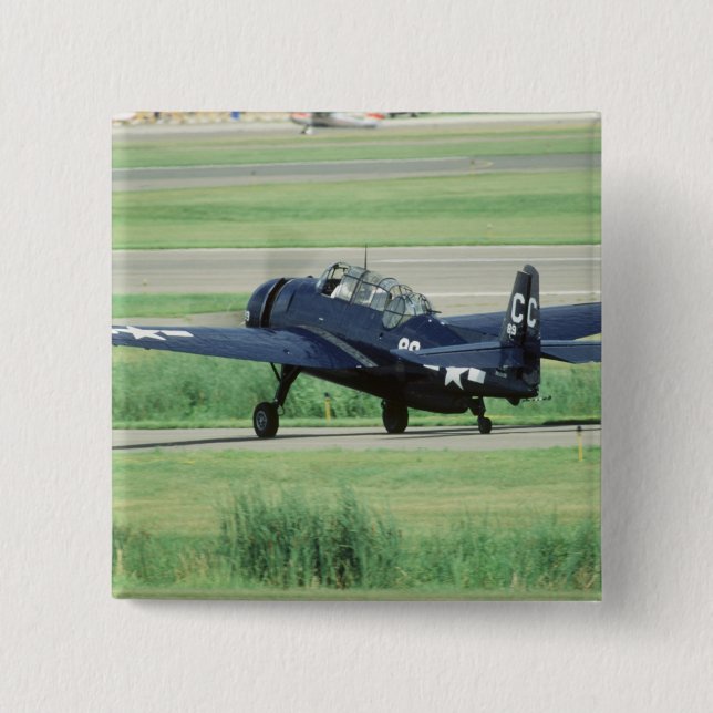Grumman TBF/TBM Avenger marin hangarfartygs torped Knapp (Framsida)