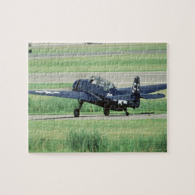 Grumman TBF/TBM Avenger Marint hangarfartygs torpe Pussel (Horisontell)