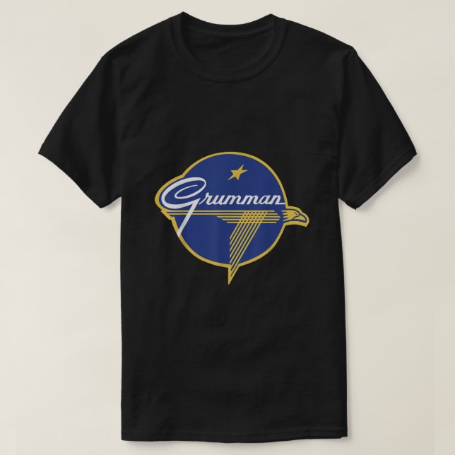 Grumman Vintage Aircraft T Shirt (Design framsida)