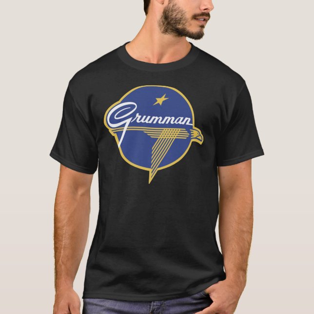 Grumman Vintage Aircraft USA Classic T-Shirt (Framsida)