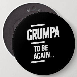 Grumpa att bli igen Farfar Gift Knapp