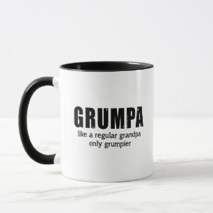 Grumpa som en vanlig morfar... mugg