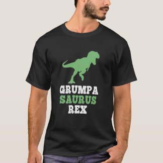 GrumpaSaurus Rex Dino Dinosaur Rolig Grumpa-Saurus T Shirt