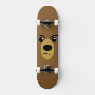 Grumpbjörn Ansikte Skateboard Bräda 19,5 Cm