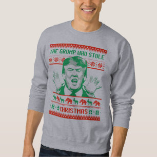 Grumpen som stal jul - Anti-Trumf Sweatshirt
