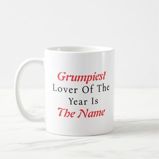 Grumpiest älskare Classic Mugg, 11 oz Kaffemugg (Vänster)