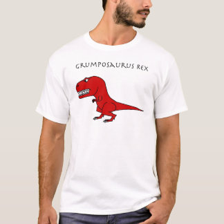 Grumposaurus röda Rex T Shirt