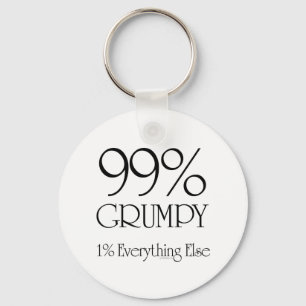 Grumpy 99% nyckelring
