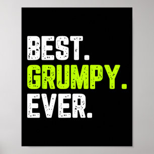 Grumpy All Family Funny Poster