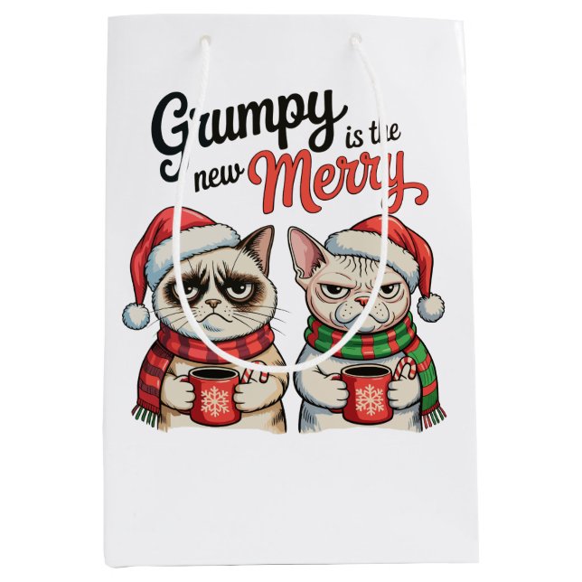 Grumpy är den nya glada julen kattälskare (Framsidan)