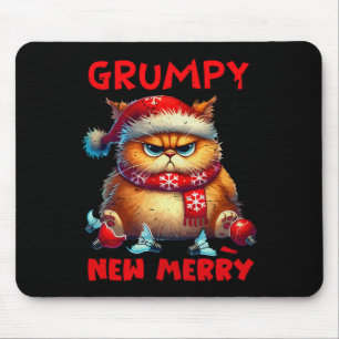 Grumpy är New God jul Cat Sarcastic Cu Musmatta