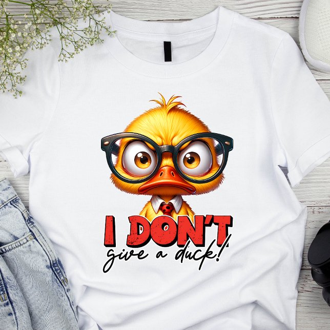 Grumpy Arg Anka Wearing Glasses Funny Say T Shirt (Skapare uppladdad)