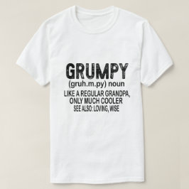 Grumpy as som en vanlig morfar Gumpier T Shirt