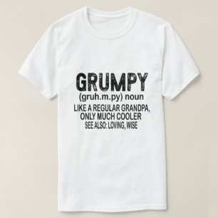 Grumpy as som en vanlig morfar Gumpier T Shirt