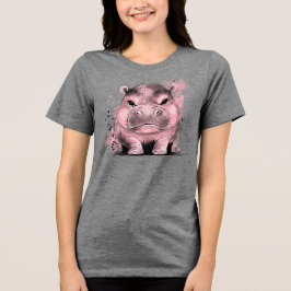Grumpy Baby Hippo T Shirt