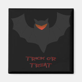 Grumpy Bat Halloween-magnet Magnet