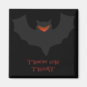 Grumpy Bat Halloween-magnet Magnet