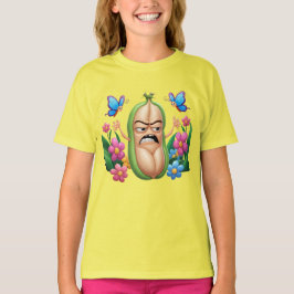 Grumpy Bean - The Cute, Grumpy Bean (första teckni T Shirt
