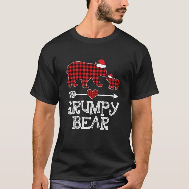 Grumpy Bear, Red Buffalo Play Grumpy Bear Pajama T Shirt (Framsida)