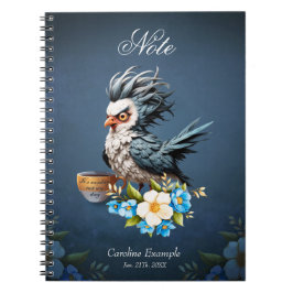 Grumpy Bird på måndag. Anteckningsbok