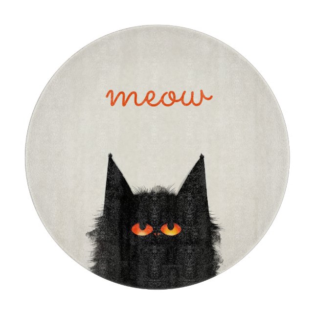 Grumpy Black Cat (Framsidan)