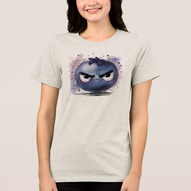 Grumpy Blueberry T Shirt (Framsida)