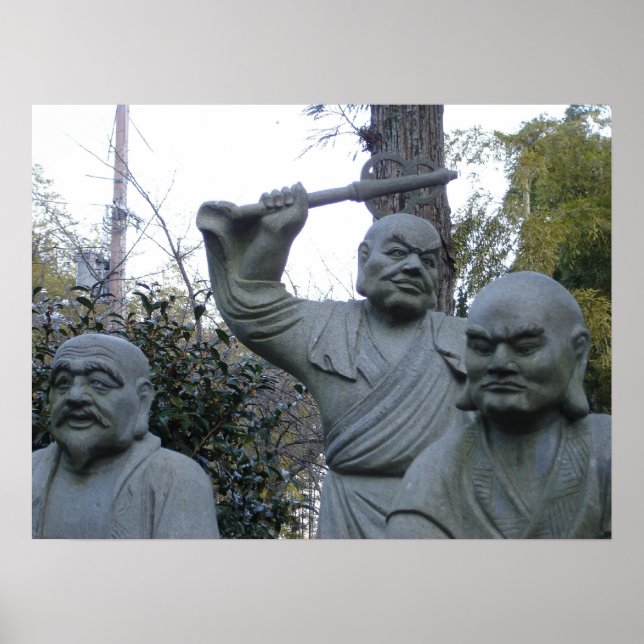Grumpy Buddha Poster (Framsidan)