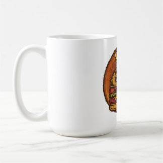 Grumpy Burger Crown Graphic Svart T-Shirt Kaffemugg