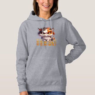 Grumpy Calico Cat och roligt citat T Shirt